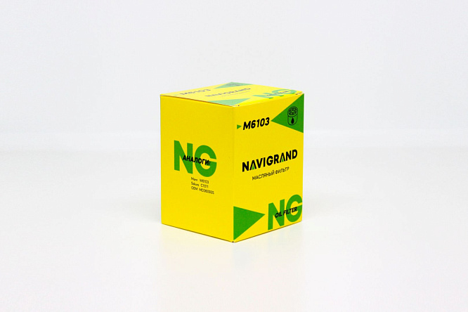 как выглядит navigrand фильтр масляный m6103 на фото