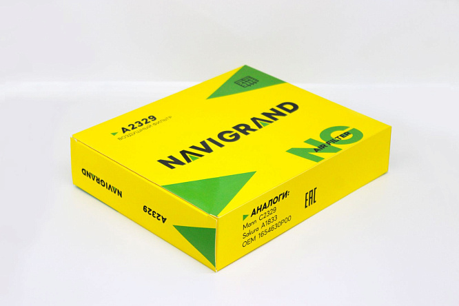как выглядит navigrand фильтр воздушный a2329 на фото
