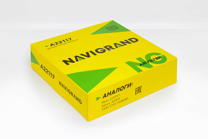 как выглядит navigrand фильтр воздушный a22117 на фото