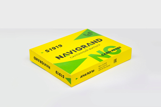 как выглядит navigrand фильтр салонный s1919 на фото