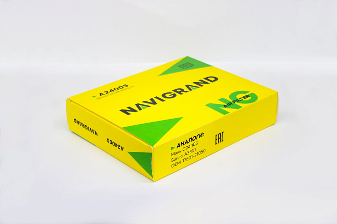 как выглядит navigrand фильтр воздушный a24005 на фото