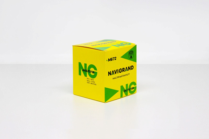 как выглядит navigrand фильтр масляный m672 на фото