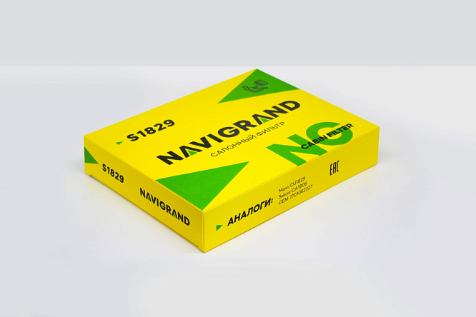как выглядит navigrand фильтр салонный s1829 на фото